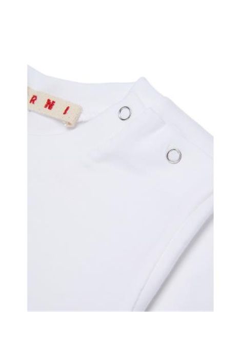 T-shirt con logo MARNI KIDS | M01529 M00RF0M100